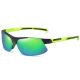 Men's Polycarbonate Semi-rimless Sport Wrap Polarized Sunglasses 2521