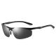 Men's Aluminium Lightweight Semi-Rimless Sports Polarized Sunglasses 5931