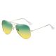 Unisex Aviator Metal Day and Night Vision Anti-Glare Polarized Driving Glasses 1085