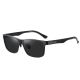 Men's Aluminum Square Polarized Sunglasses with Carbon Fiber Temple 5002