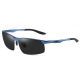 Men's Aluminum Semi-rimless Wraparound Sport Polarized Sunglasses 5076