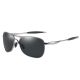 Men's Metal Wrap-around Teardrop Aviator Sports Polarized Sunglasses 1533