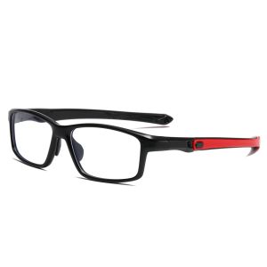 Unisex TR90 Rectangular Sport Eyeglasses with Adjustable Straps Hang Around Neck 2829